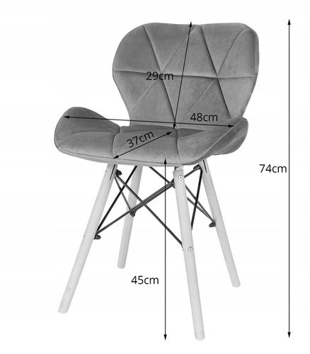 Stół Okrągły Biały Nowoczesny 4 Krzesła Szare Do Salonu Jadalni Kuchni na Arena.pl