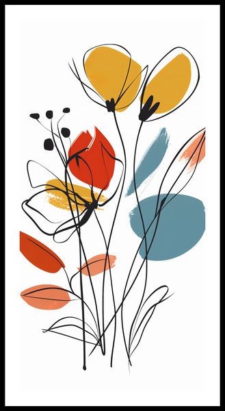 Plakat 50x100cm Ogród przy Lecie zdjęcie 3