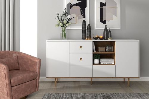 Komoda Harmoni H01 biała na Arena.pl