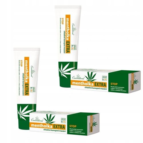 Żel Mentholka Extra 150ml na Bóle Mięśniowo-Stawowe Chłodzący 14% Cannaderm na Arena.pl
