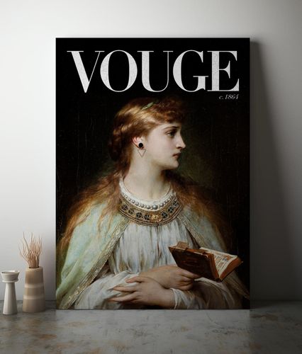 Obraz na płótnie vogue pop art 80x120 cm na Arena.pl