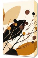 Obraz 30x50cm Jesienne Sylwety