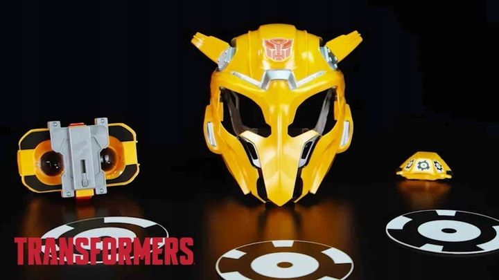 TRANSFORMERS MASKA HEŁM BUMBLEBEE BEE VISION E0707 zdjęcie 5