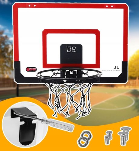 Koszykówka dla dzieci INTERAKTYWNA TABLICA LICZNIK DŹWIĘK ŚWIATŁA kosz gry na Arena.pl