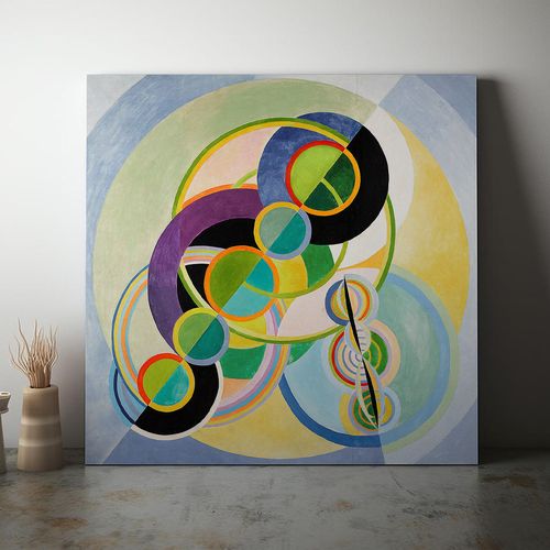 Obraz na płótnie robert delaunay okręgi 80x80 cm na Arena.pl
