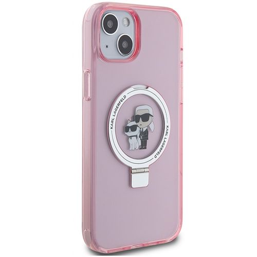 Etui Karl Lagerfeld do iPhone 15 Plus, iPhone 14 Plus, Różowy, MagSafe na Arena.pl