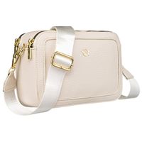 miejska torebka saszetka na ramię w beżowym kolorze - rovicky