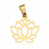 ZŁOTA ZAWIESZKA KWIAT LOTOSU PR 333