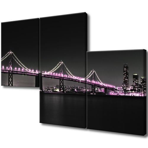 Obraz Płótno 90X60 Most W San Francisco - Tanel Te na Arena.pl