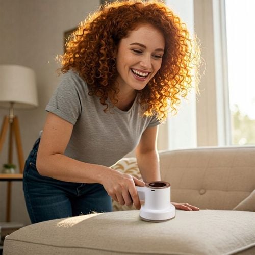 MOCNA ELEKTRYCZNA GOLARKA DO UBRAŃ SWETRÓW TKANIN TAPICERKI KOC na Arena.pl