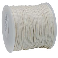 SZNUREK bawełniany woskowany 0.8mm 25m beżowy