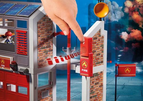 Playmobil - Duża remiza strażacka na Arena.pl
