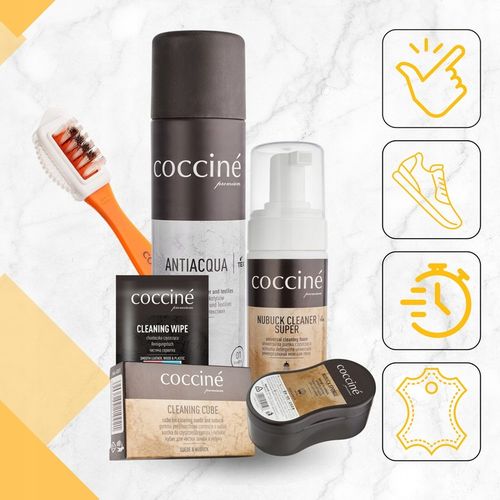 Do Czyszczenia Impregnacji Ochrony Butów Zamsz i Nubuk Coccine Zestaw na Arena.pl