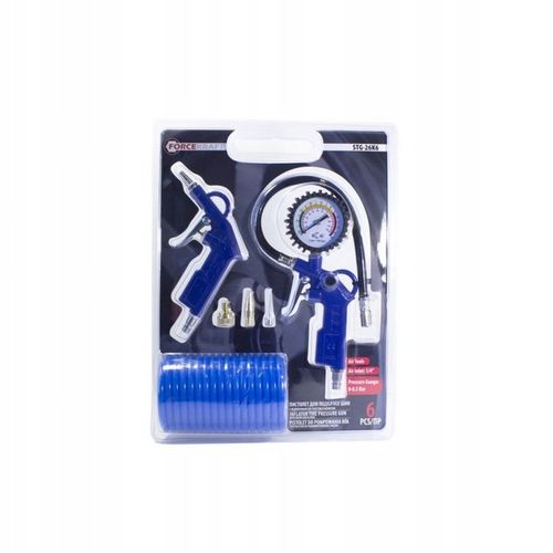 Pistolet z manometrem do pompowania kół 6el na Arena.pl