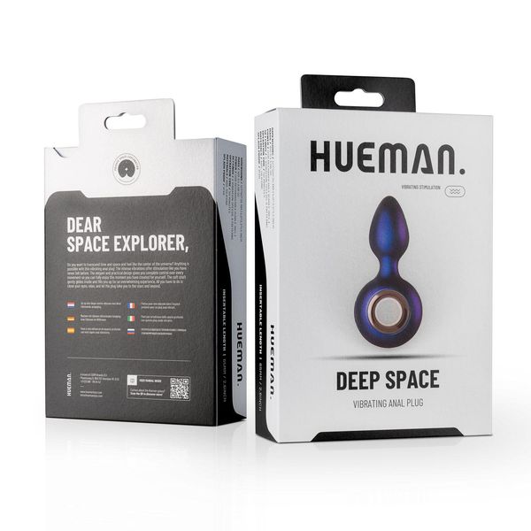 Hueman - Deep Space Vibrating Anal Plug zdjęcie 1