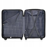 BETLEWSKI Mała Walizka podręczna na wyjazd kółka z teleskopową rączką