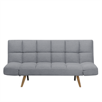 Sofa rozkładana jasnoszara INGARO