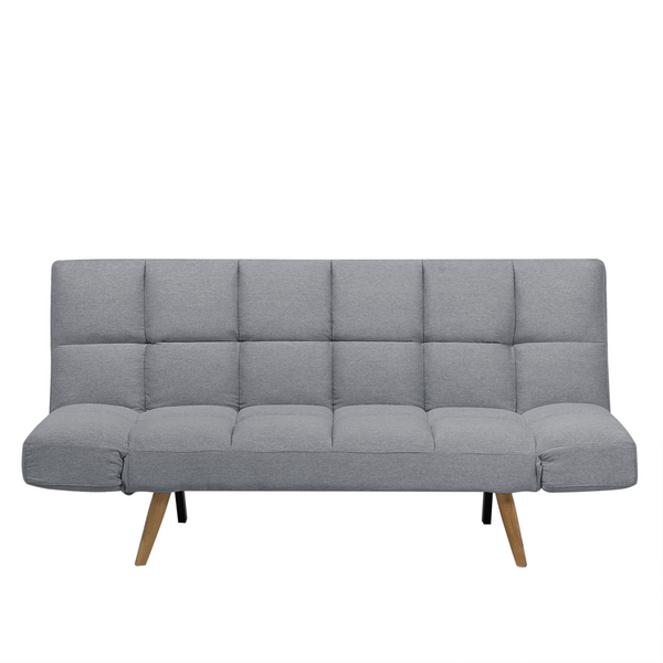 Sofa rozkładana jasnoszara INGARO zdjęcie 1