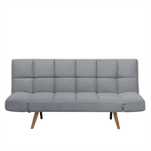 Sofa rozkładana jasnoszara INGARO