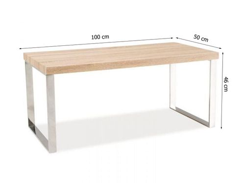 Ława Saro 100 cm dąb sonoma na Arena.pl