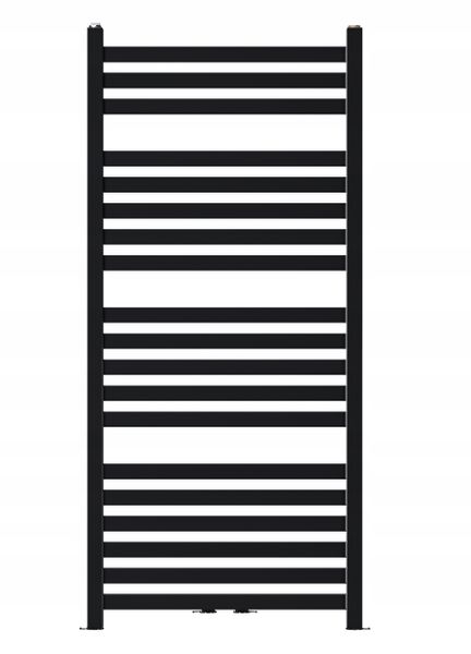 GRZEJNIK ŁAZIENKOWY PRIME-MID 1550/630 CZARNY zdjęcie 3