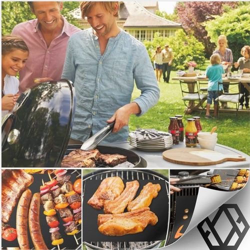 12x MATA DO GRILLA TEFLONOWA PODKŁADKA DO PIECZENIA TACKA WIELORAZOWA na Arena.pl