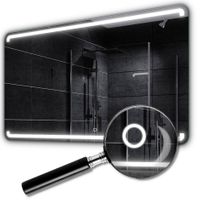 Lustro LED z Włącznikiem Dotykowym 100x90 Mediolan