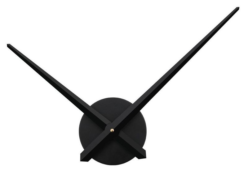 Zegar ścienny DIY NEPRI 65 - 130 cm - czarny 3D zdjęcie 9