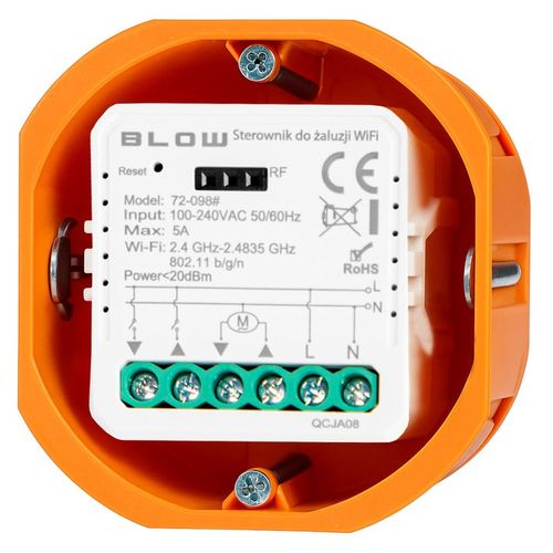 STEROWNIK DO ŻALUZJI WIFI TUYA MODUŁ WŁĄCZNIK DOPUSZKOWY RF SMART MINI na Arena.pl