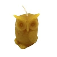 Świeczka z Wosku Pszczelego - Sowa