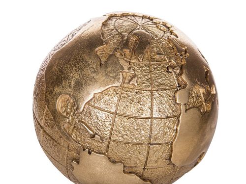 Figurka Globus Złota Earth na Arena.pl
