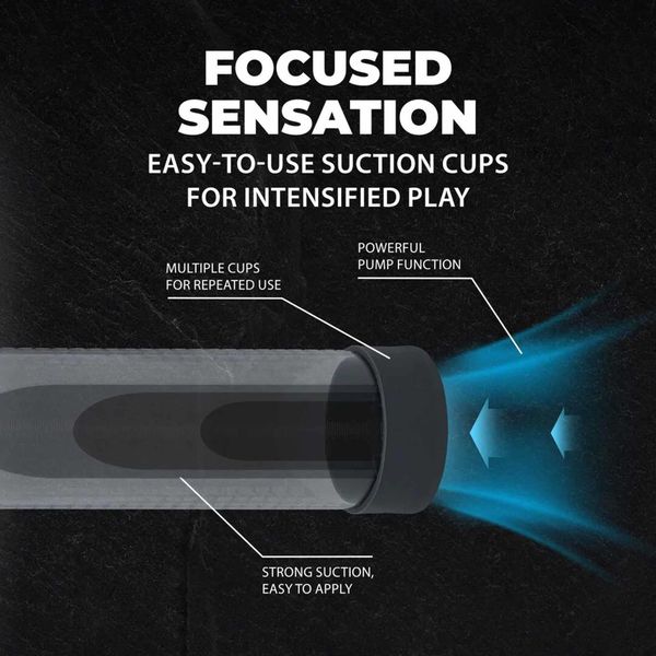 Hyperpump - Rechargeable Penis Pump - Gun Metal zdjęcie 4