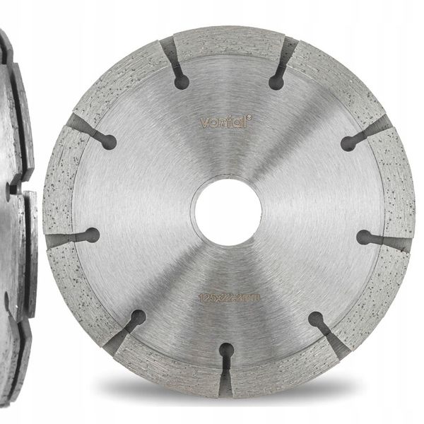 TARCZA DIAMENTOWA ZESPOLONA DO BRUZDOWNICY 125 MM zdjęcie 2