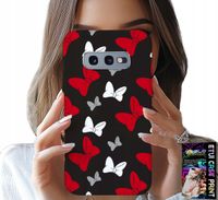 ETUI DO SAMSUNG GALAXY S10E - KOKARDKI CZERWONO BIAŁE MYSZKA, WZORY
