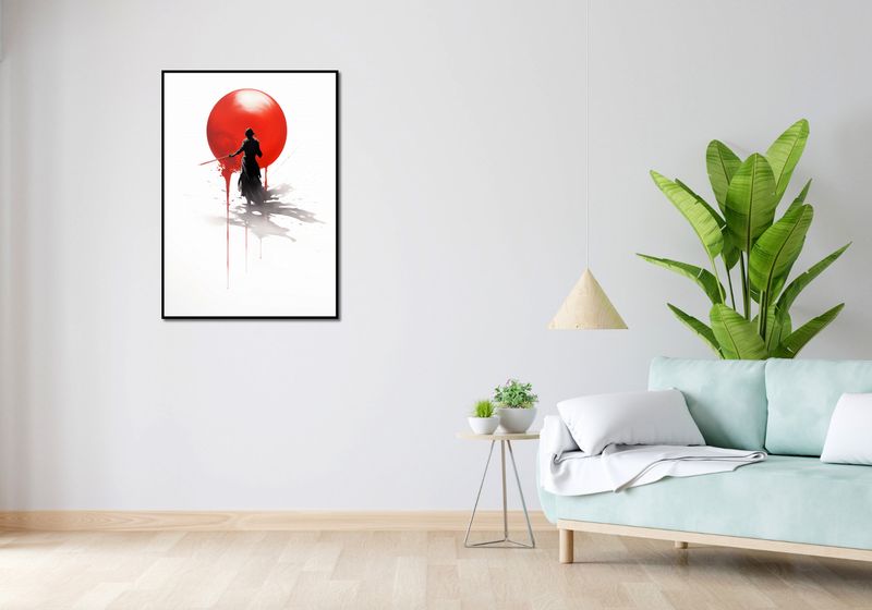 Plakat 67,5x95cm Samotny Samuraj zdjęcie 4