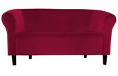 Sofa Milo MG31 czerwony nogi 15 venge