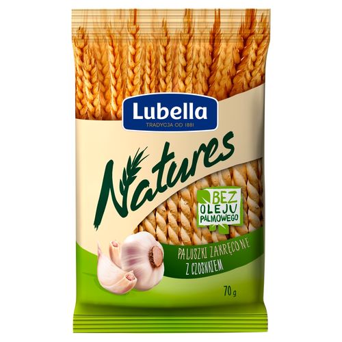 Lubella Natures Paluszki zakręcone z czosnkiem 70 g na Arena.pl
