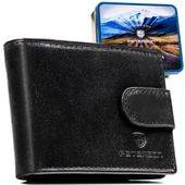 portfel skórzany ptn rm-22l-buf-4763 black