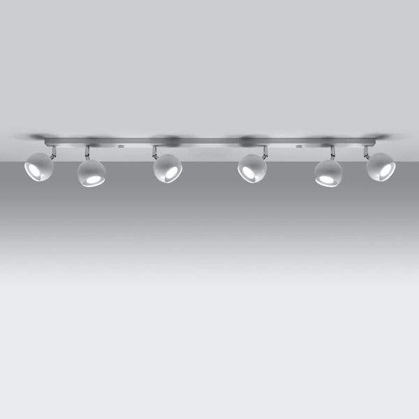 Plafon OCULARE 6L biały zdjęcie 3