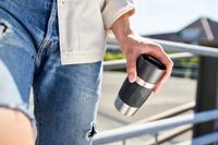 Kubek termiczny TravelMug 0.3L czarny silikonowa osłona