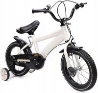 ROWER DZIECIĘCY ROWEREK 14 CALI DLA DZIEWCZYNKI DLA CHŁOPCA BOCZNE KOŁA