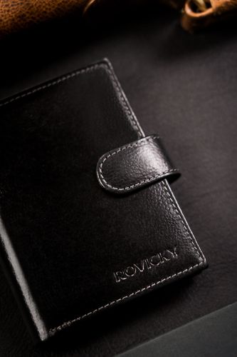 portfel męski skórzany n4l-rpvt-bl-9595 black na Arena.pl