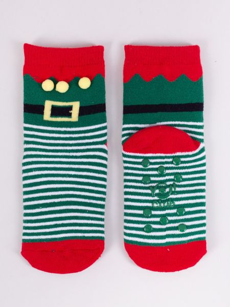 Skarpety dziecięce świąteczne frotte ABS 3PAK 17-19 YOCLUB zdjęcie 5