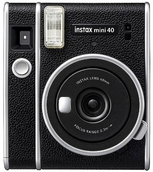 Aparat Fujifilm Instax Mini 40 czarny zdjęcie 2