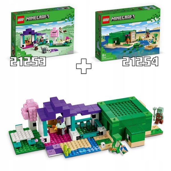 LEGO Minecraft Rezerwat zwierząt 21253 . zdjęcie 5
