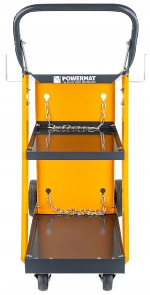 WÓZEK SPAWALNICZY DO SPAWAREK Z PÓŁKAMI STABILNY MOBILNY PÓŁKA NA BUTLĘ zdjęcie 6