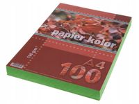 PAPIER KSERO A4 160G 100 SZT KRESKA ZIELONY