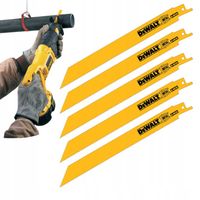 DeWalt DT2323 ZESAW 5szt BRZESZCZOTY BIMETALOWE DO METALU 203mm 1.8mm