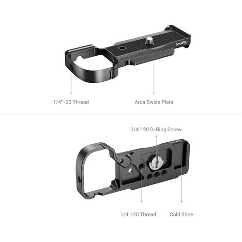 Smallrig 3523 Uchwyt przedłużający do Sony ZV-E10 czarny zdjęcie 3