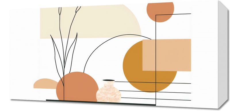 Obraz 60x30cm Terrakotowy Krzyk zdjęcie 1